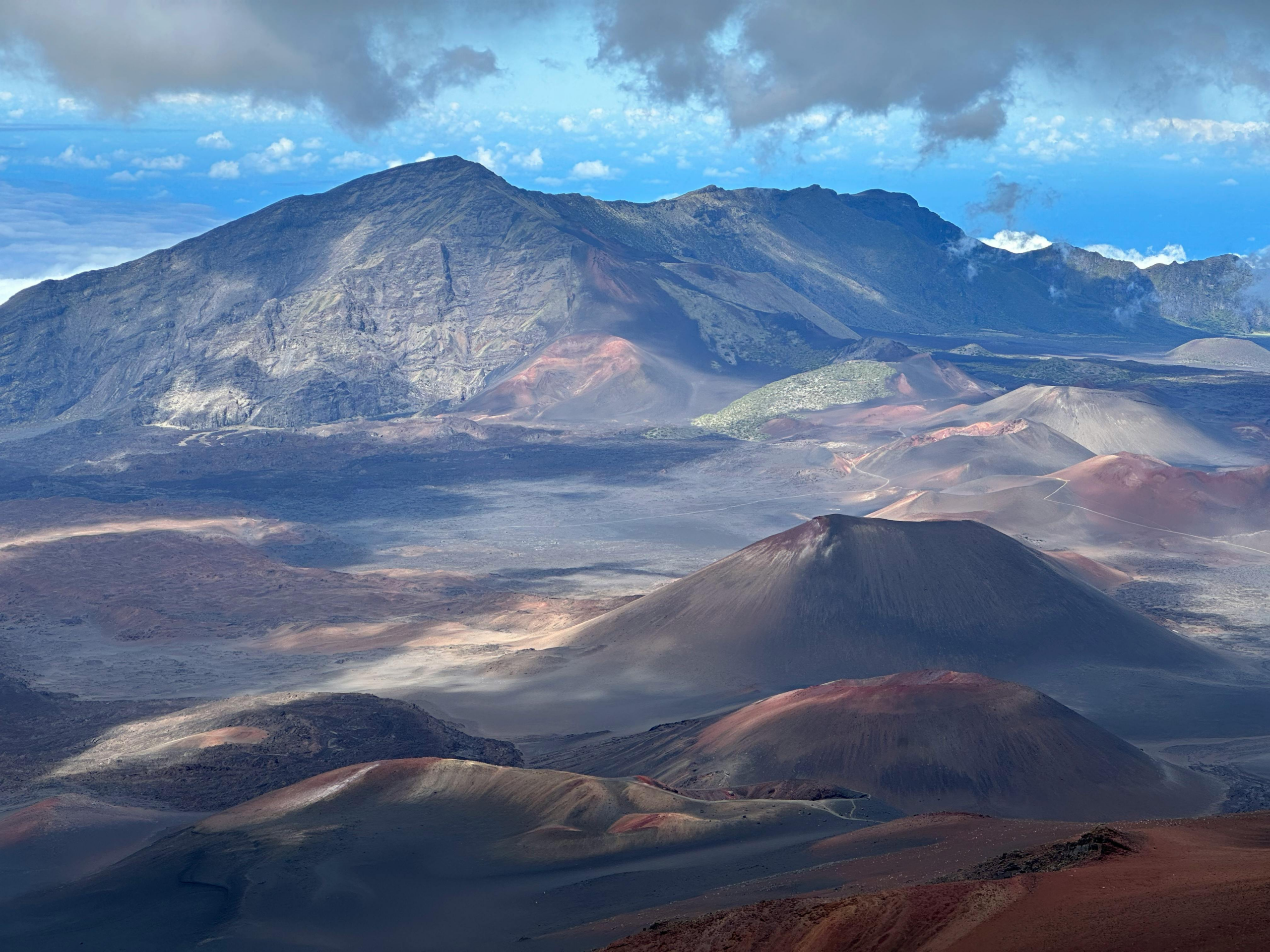 Haleakalā mountain landscape, symbolizing grounding, clarity, and steady support in trauma therapy.